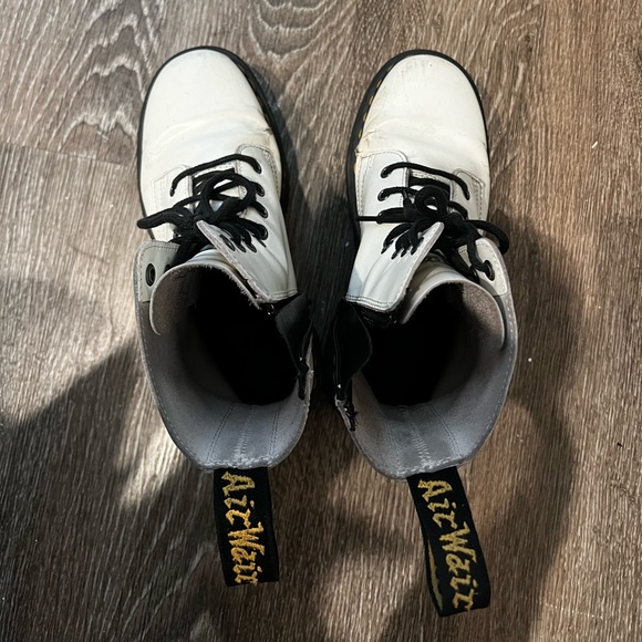 Dr. Marten Jadon white boots - Picture 2 of 3